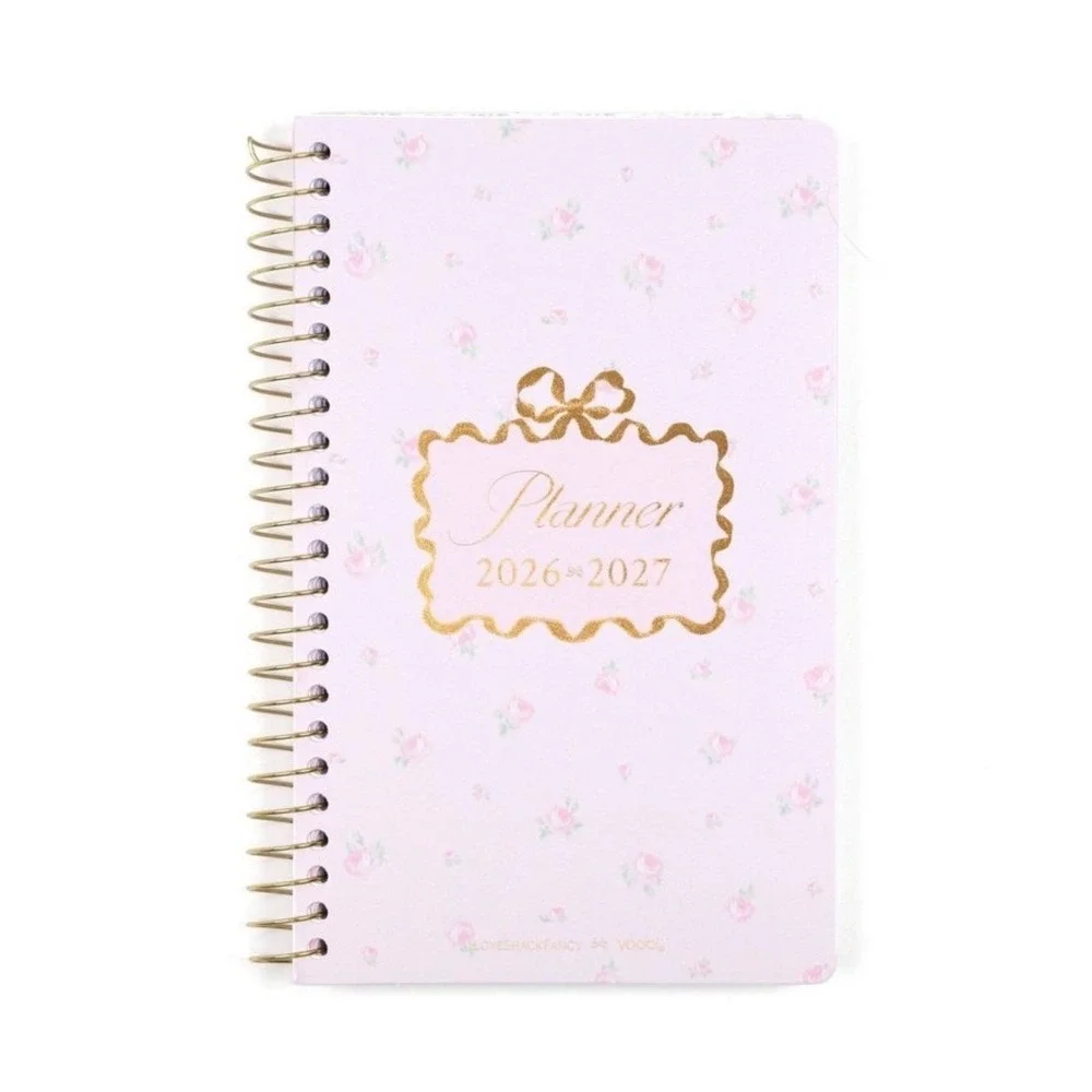 Love Shack Fancy Planner 2026 2027 Academic Student Pink Ballet Bloom NEW LSF
